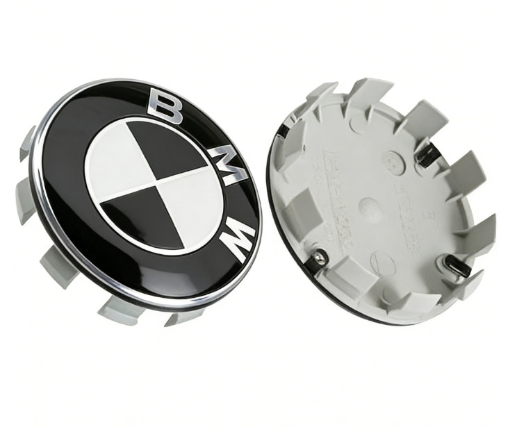 Set of 4 For BMW Wheel Center Hub Caps Badge Rim Hubcaps 2.2IN