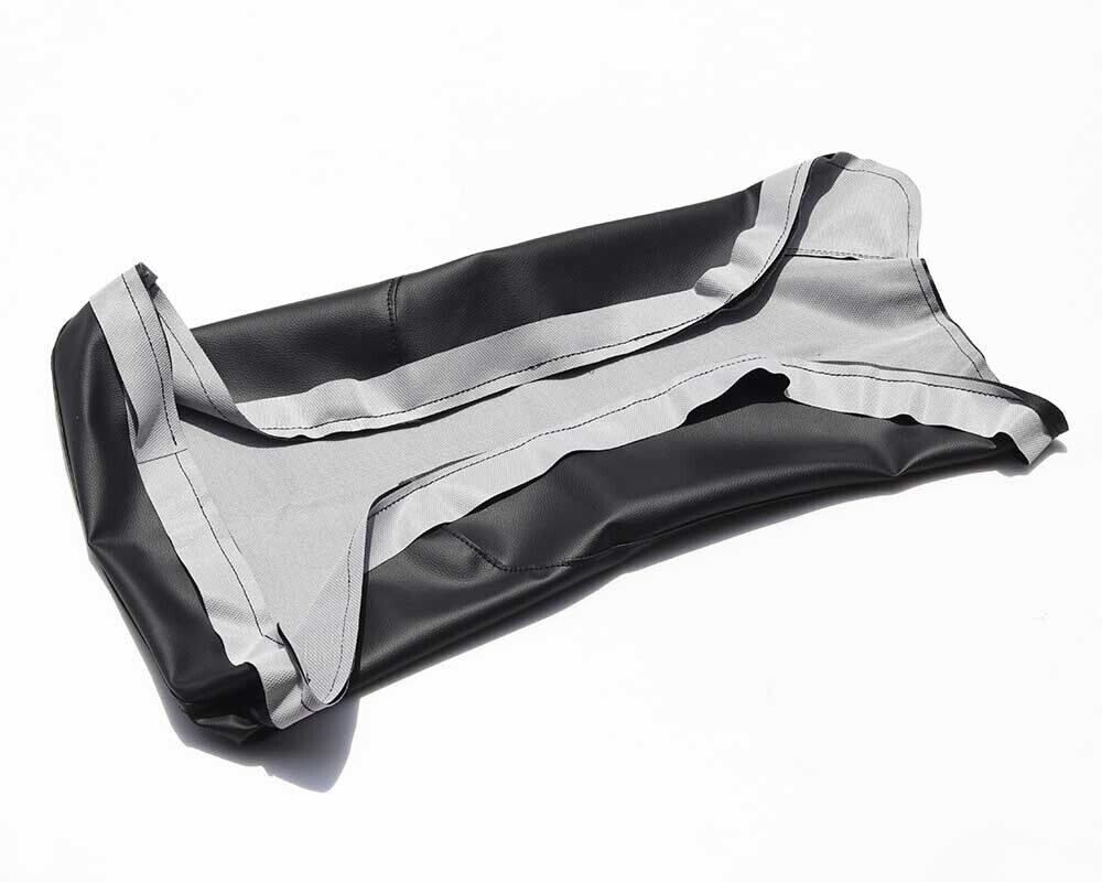 ATV Seat Cover Black For Polaris Sportsman 335 400 500 600 1996-2004 PU Leather