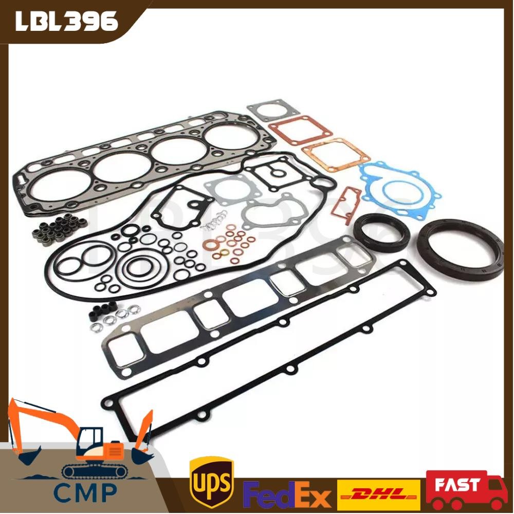 Full Gasket Kit For Yanmar 4TNV106 4TNV106-GGE 4TNV106T 4TNV106T-XTBL Engine New