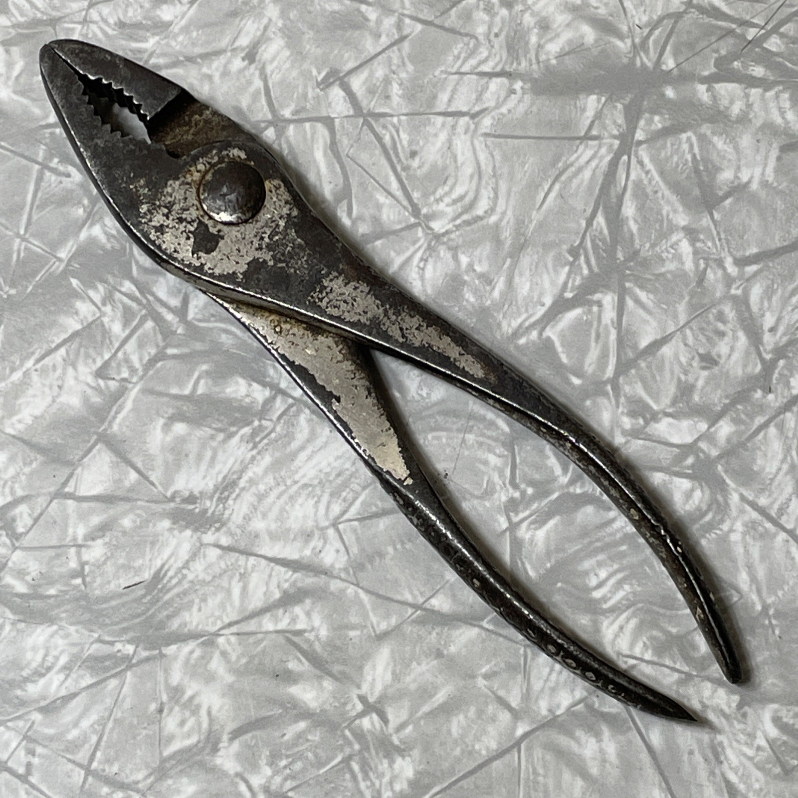 Vacuum Grip No. 49 Slip Joint Pliers Vintage Made In Newport Pennsylvania USA 9″