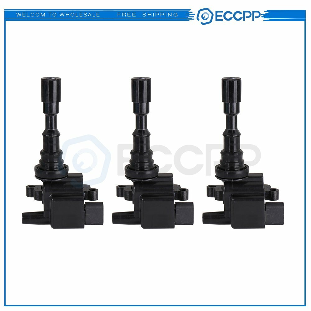 Pack of 3 Ignition Coils for Hyundai XG300 XG350 Kia Sedona UF432