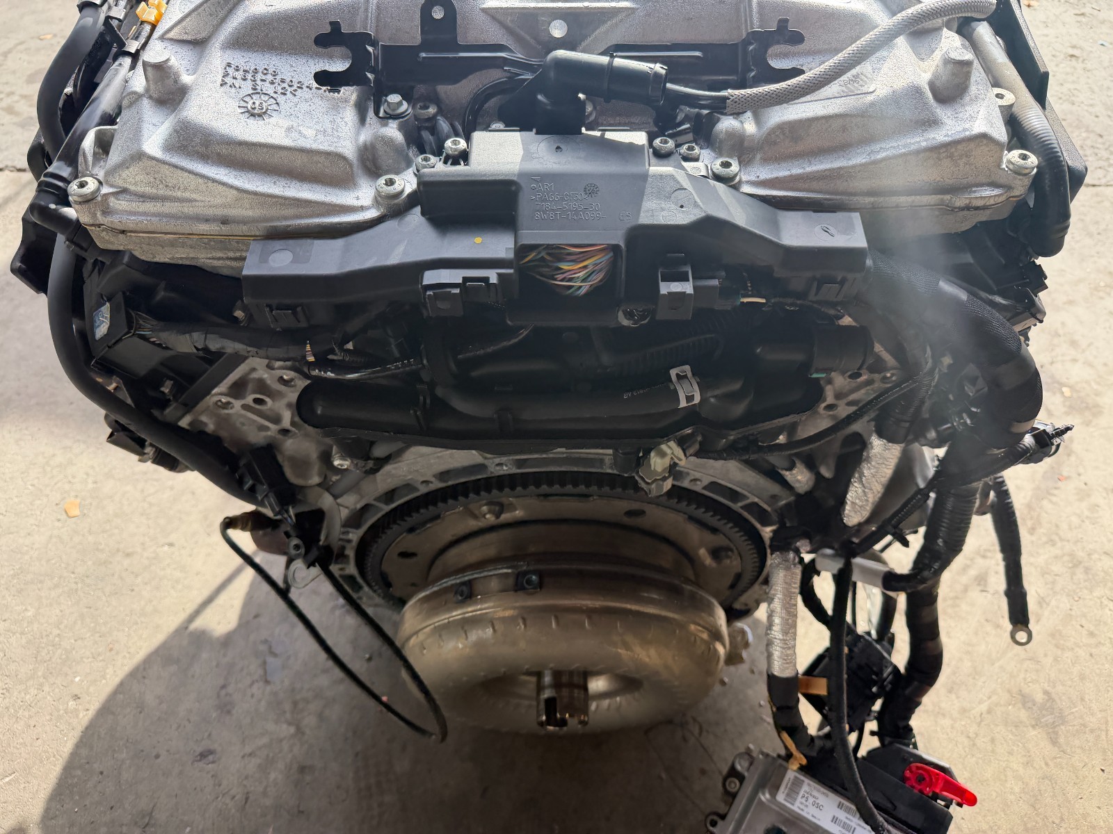 ENGINE MOTOR COMPLETE SUPERCHARGED COMPLETE 5.0 JAGUAR XJ XF XFR OEM (2010-2016)