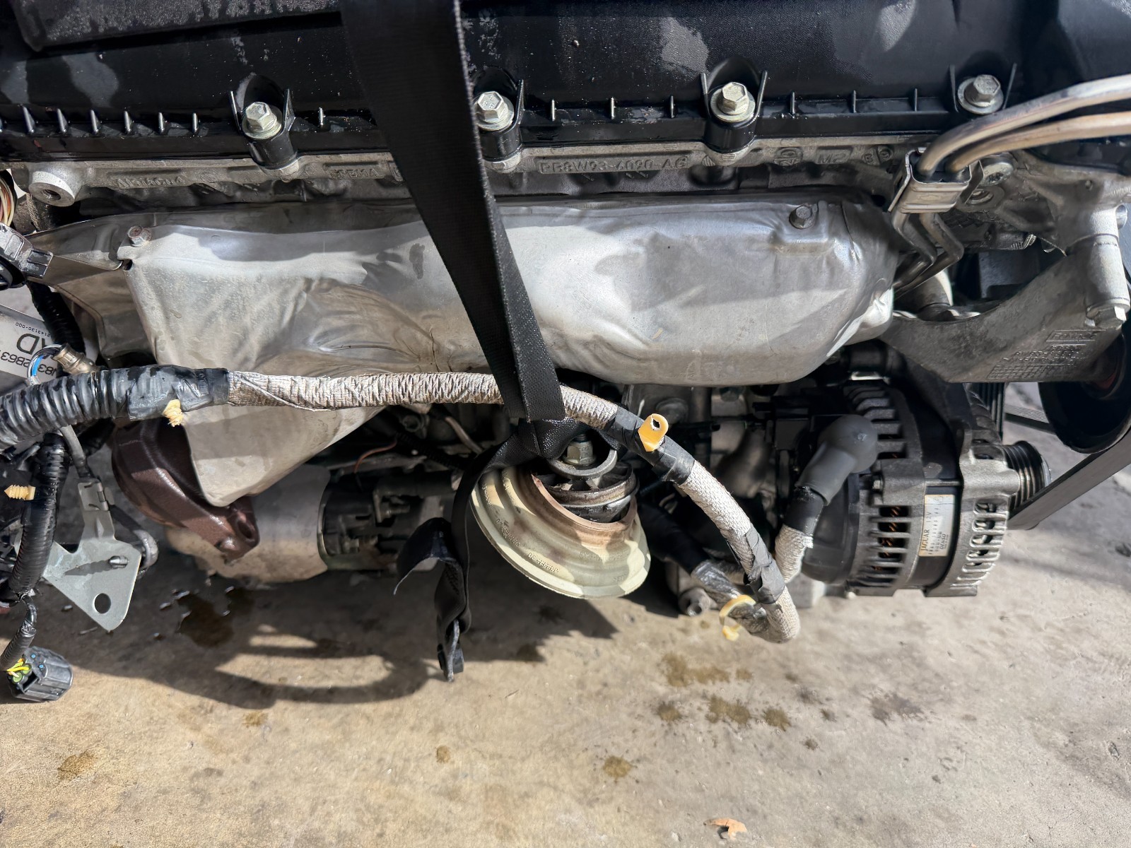ENGINE MOTOR COMPLETE SUPERCHARGED COMPLETE 5.0 JAGUAR XJ XF XFR OEM (2010-2016)