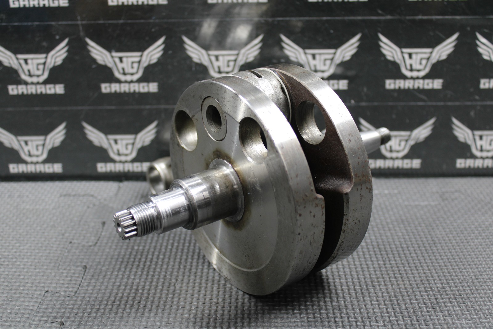 1987 KAWASAKI KX500 OEM ENGINE MOTOR CRANKSHAFT CRANK SHAFT 13031-1231 NICE!