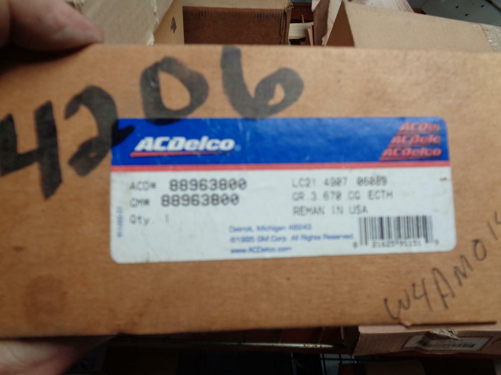 GM # 88963800 1996 BUICK REGAL (AN OTHERS) MODULE, AC DELCO REMAN UNIT