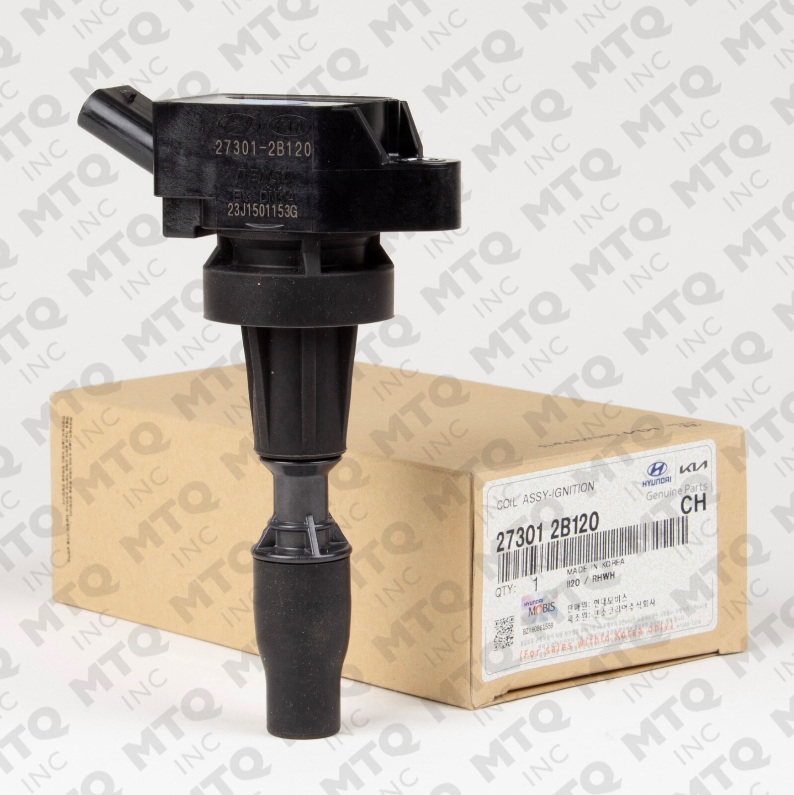 Genuine Ignition Coil Assembly 27301-2B120 compatible with Hyundai Kia