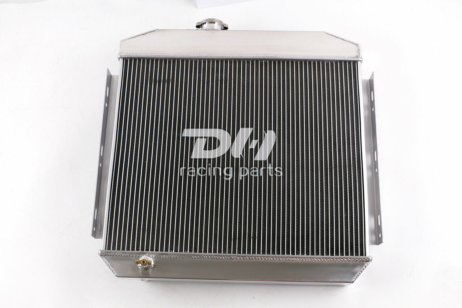 4 Rows Aluminum Radiator For 1955-57 Chevy Bel Air Nomad 210 150 V8 Engine 1956