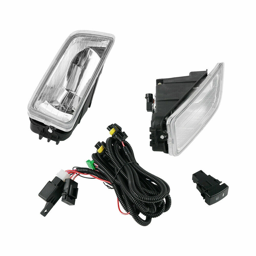 Front Bumper Fog Driving Light W/Wiring Kit For Honda Accord 2003-2007 4 Doors