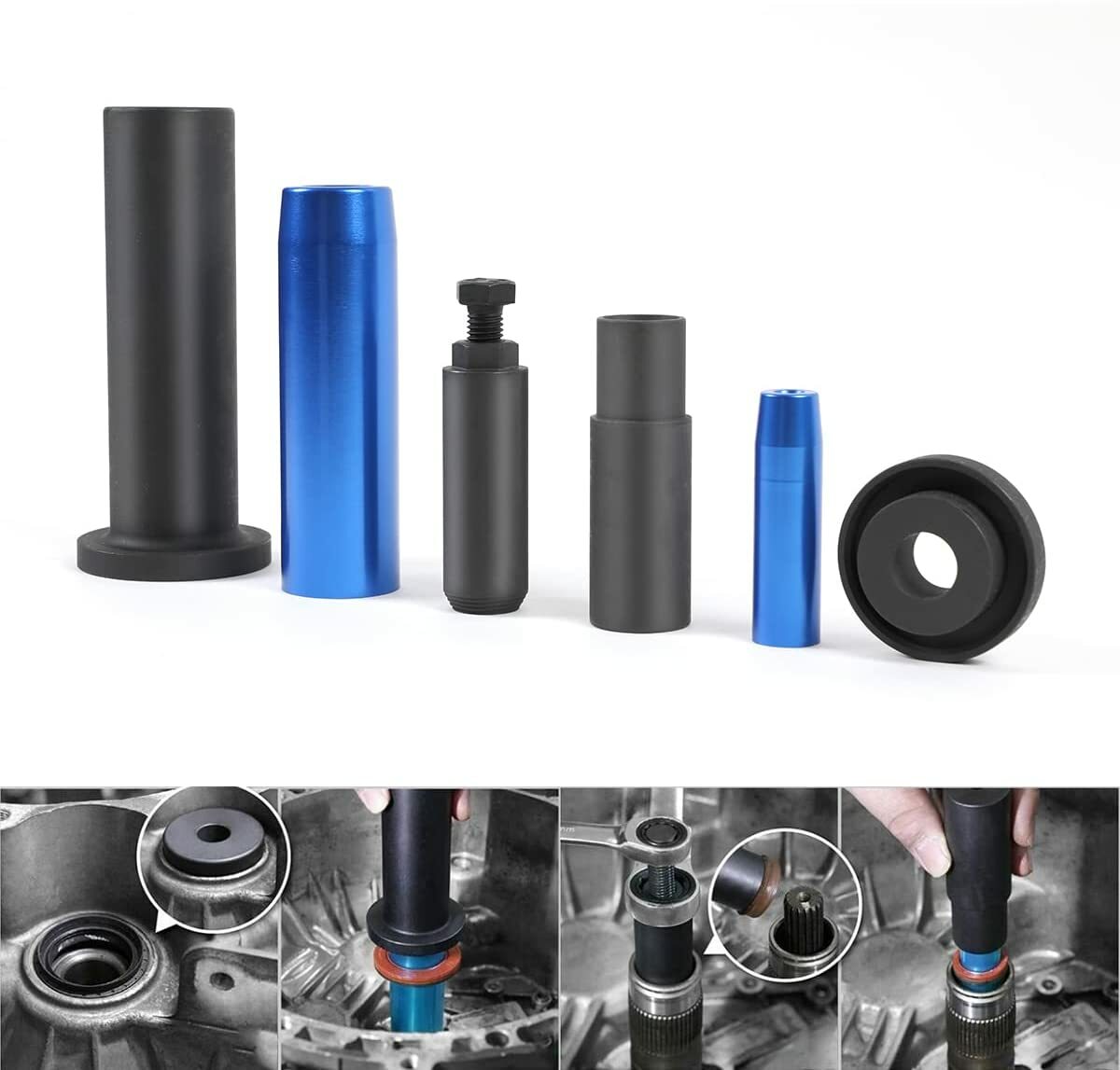 Dry Type Dual Clutch Transmission Oil Seal Removal Install Tool for Volvo Ford