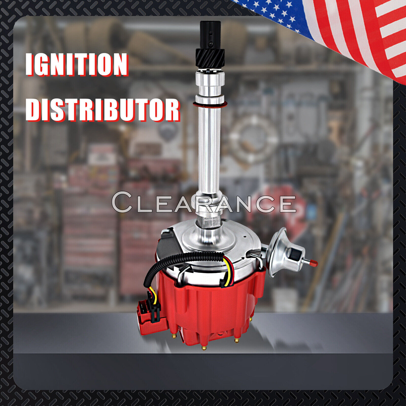 Racing Chevy V8 HEI Distributor w/ 65K Volt High 9000RPM – 350 454 SBC BBC GM08