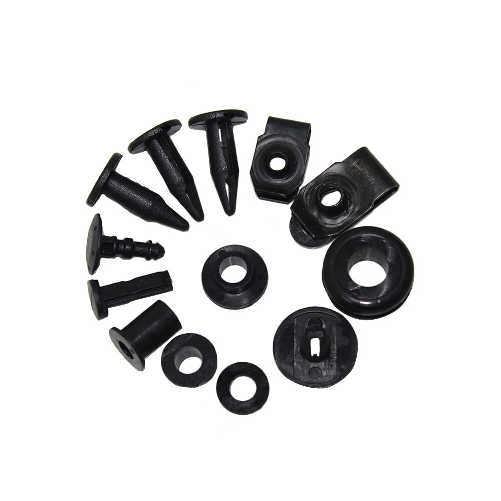 Stainless Steel Sliver Screws Fairing Bolts Kit For KAWASAKI NINJA ZX6R 2000-19