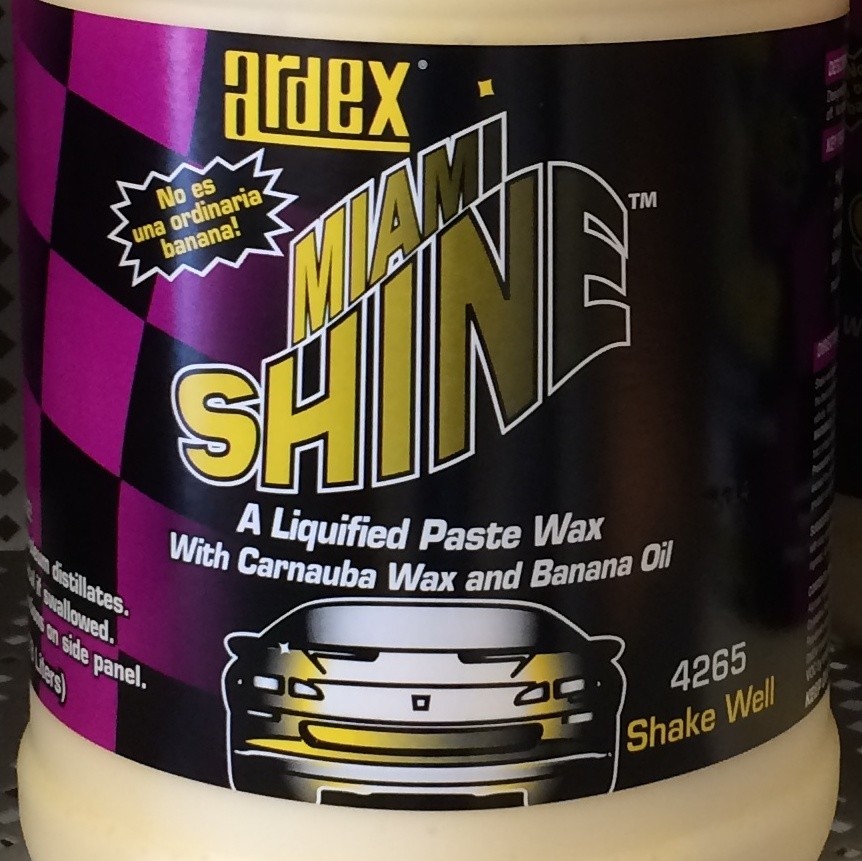 Best Wax For Black Cars Ardex Miami Shine 16oz Liquid Paste Wax Easy Application