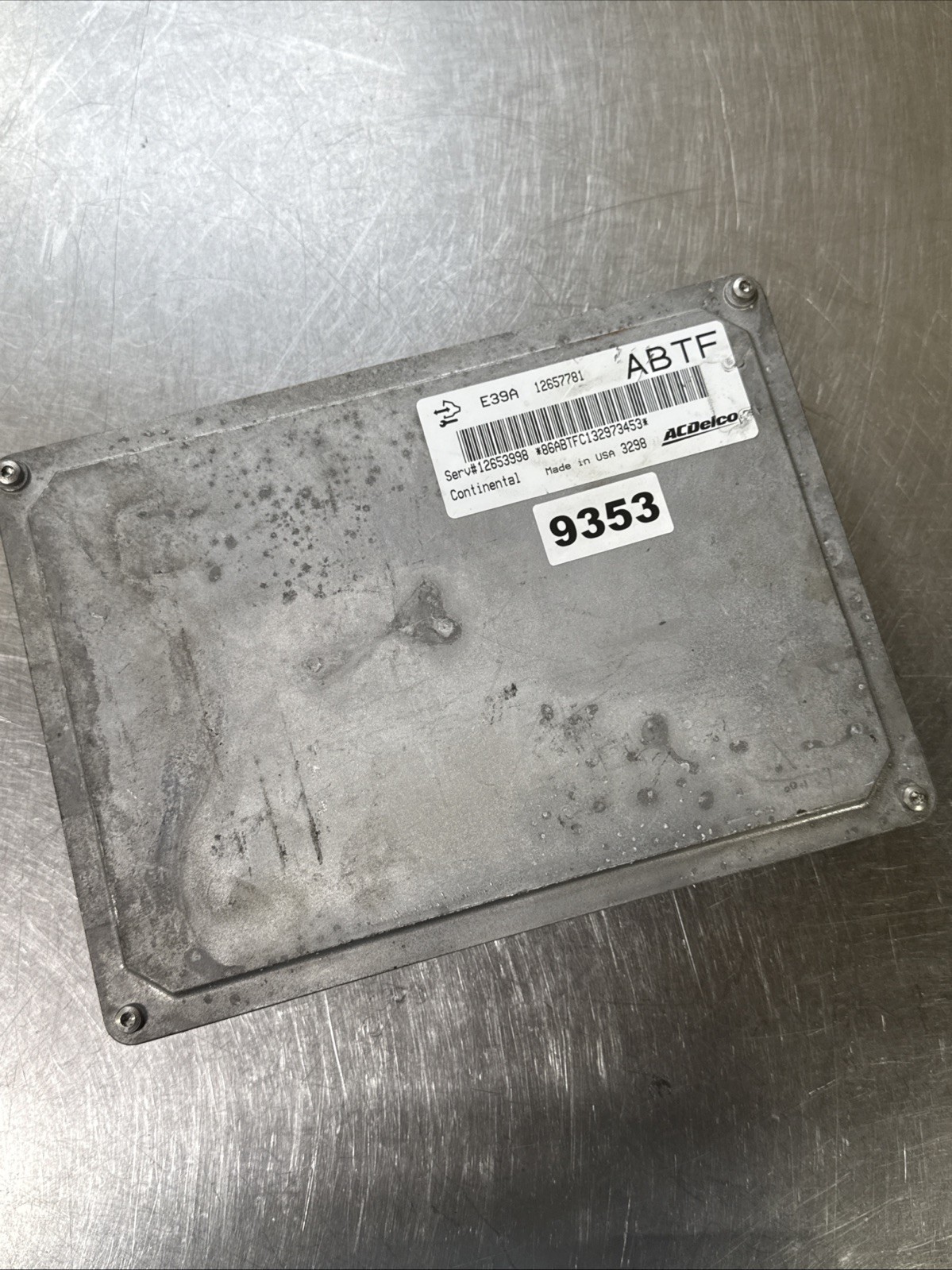 2013-2016 Malibu Equinox Terrain 2.4 ecu ecm engine computer Module 12657781