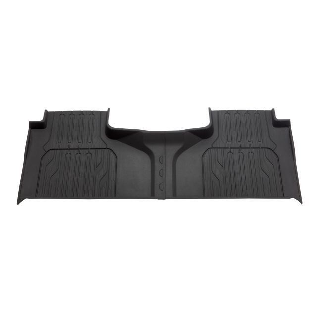 2021-2025 GMC Yukon Yukon XL Front & 2nd Row Floor Liners Black w/ Chrome Logo