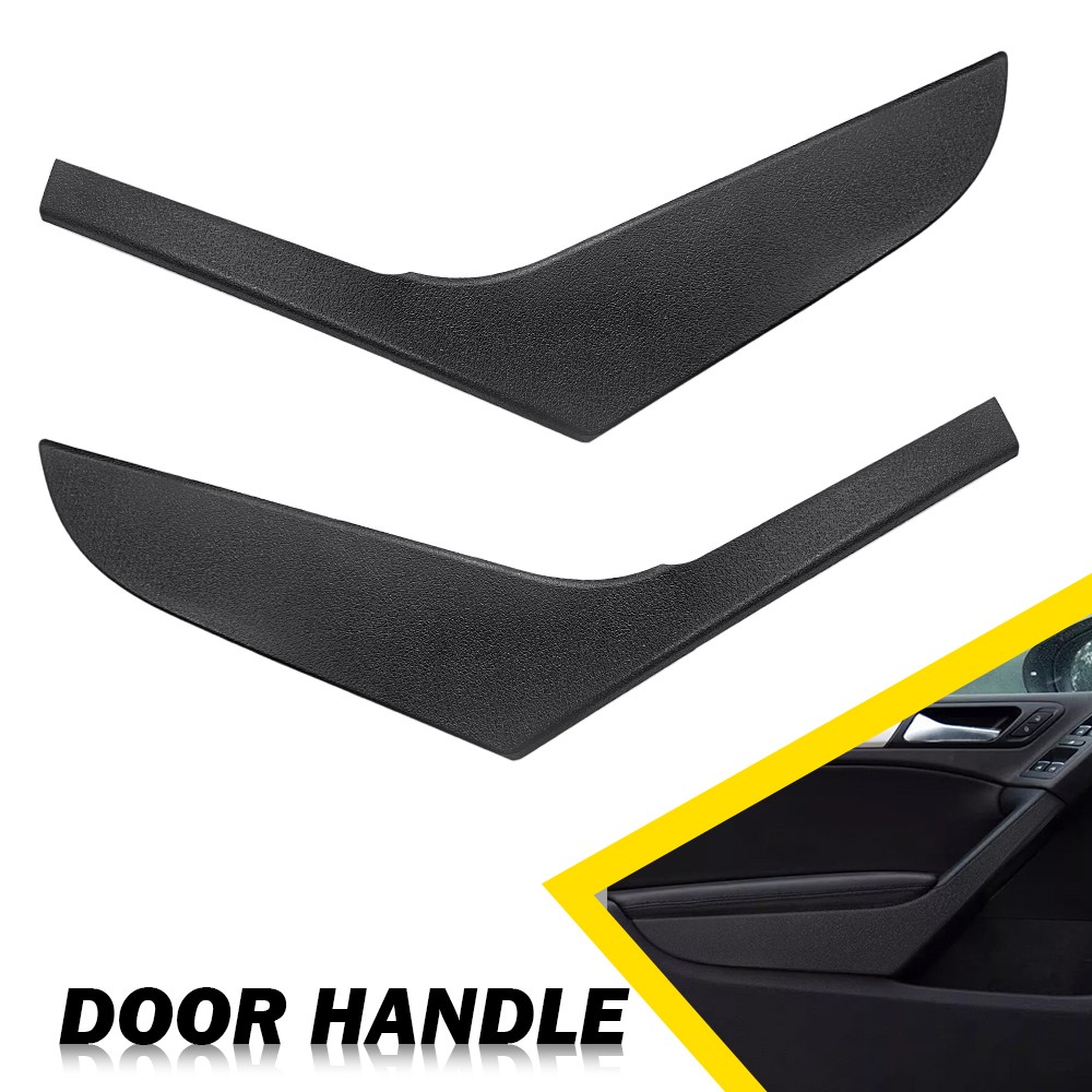 2X Side Inner Door Handle Trim Covers For 2009-2013 VW Golf GTI 6 MK6 4 Door EPY