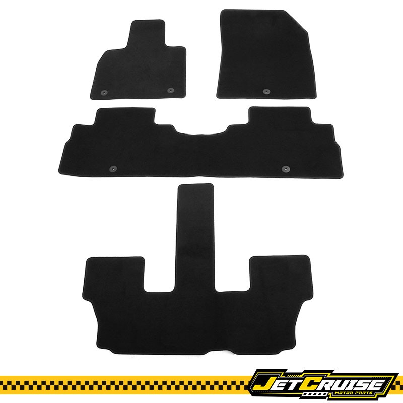Fits 20-25 Hyundai Palisade 7/8 Passenger Anti-Slip Car Nylon Floor Mats Carpet