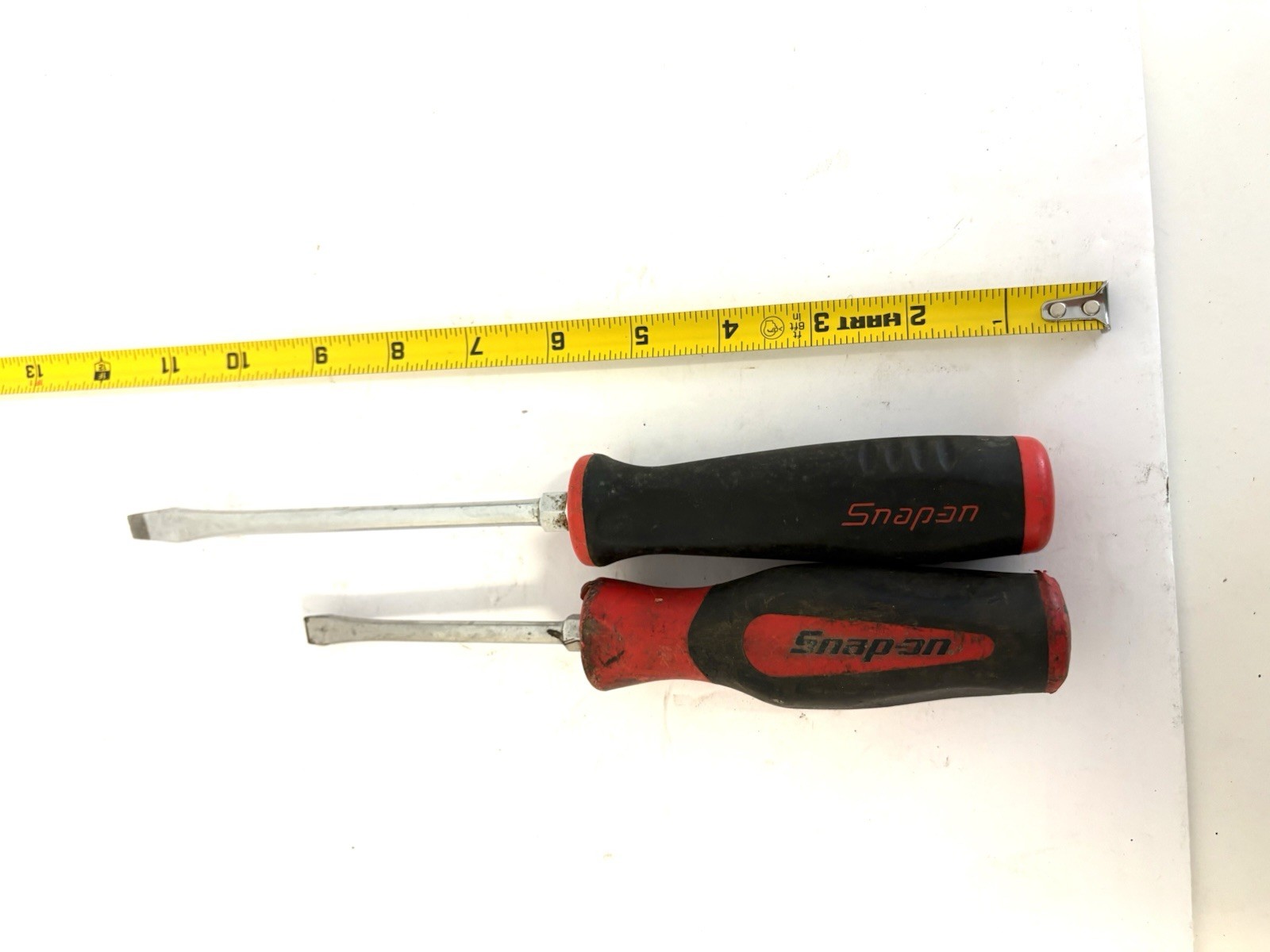 Snap on Tools Flat Head Driver Two Piece Set SGD4B, SGD6