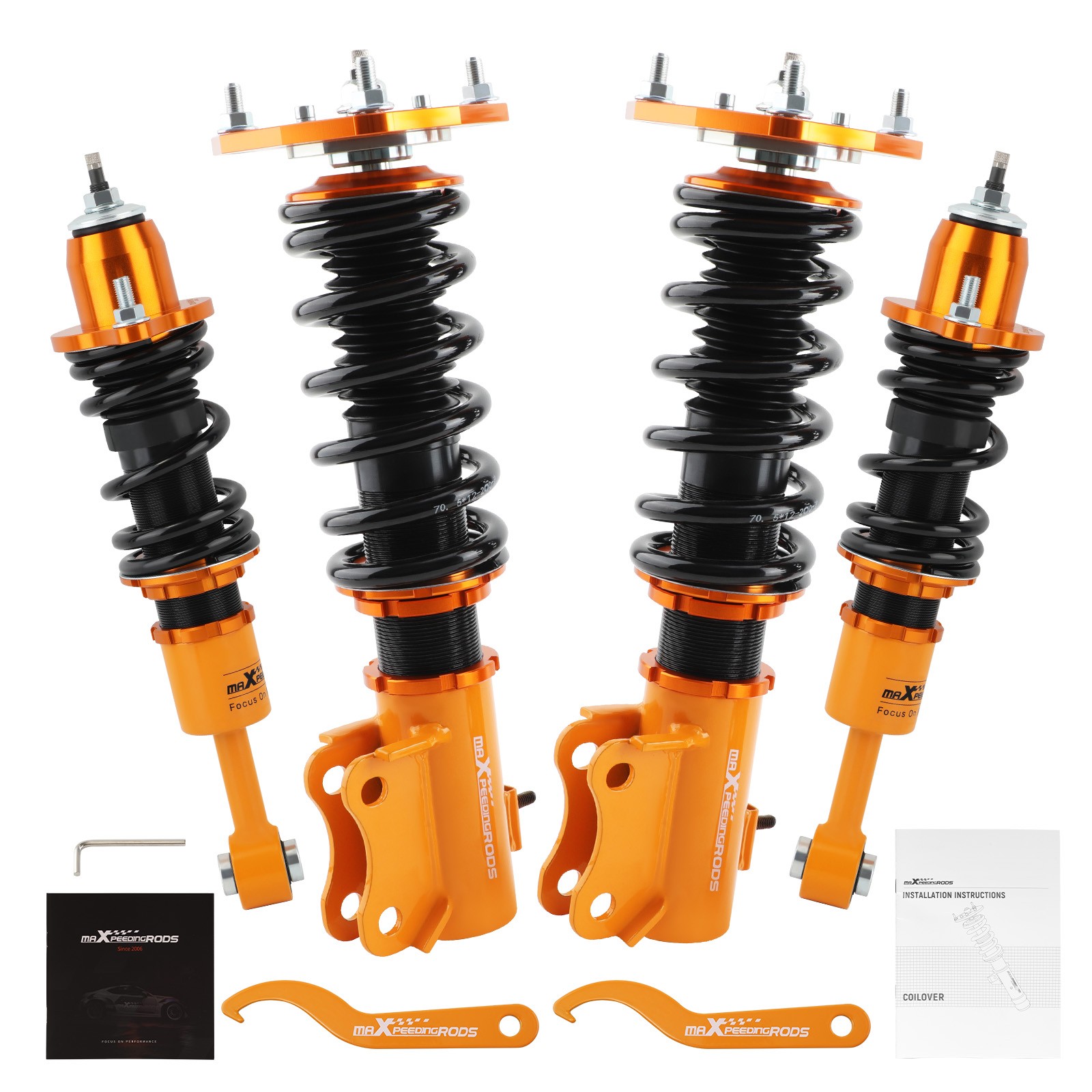 24 Click Damper Adjustable Coilovers for Mitsubishi Lancer (CS6A /CS7A) 02-06
