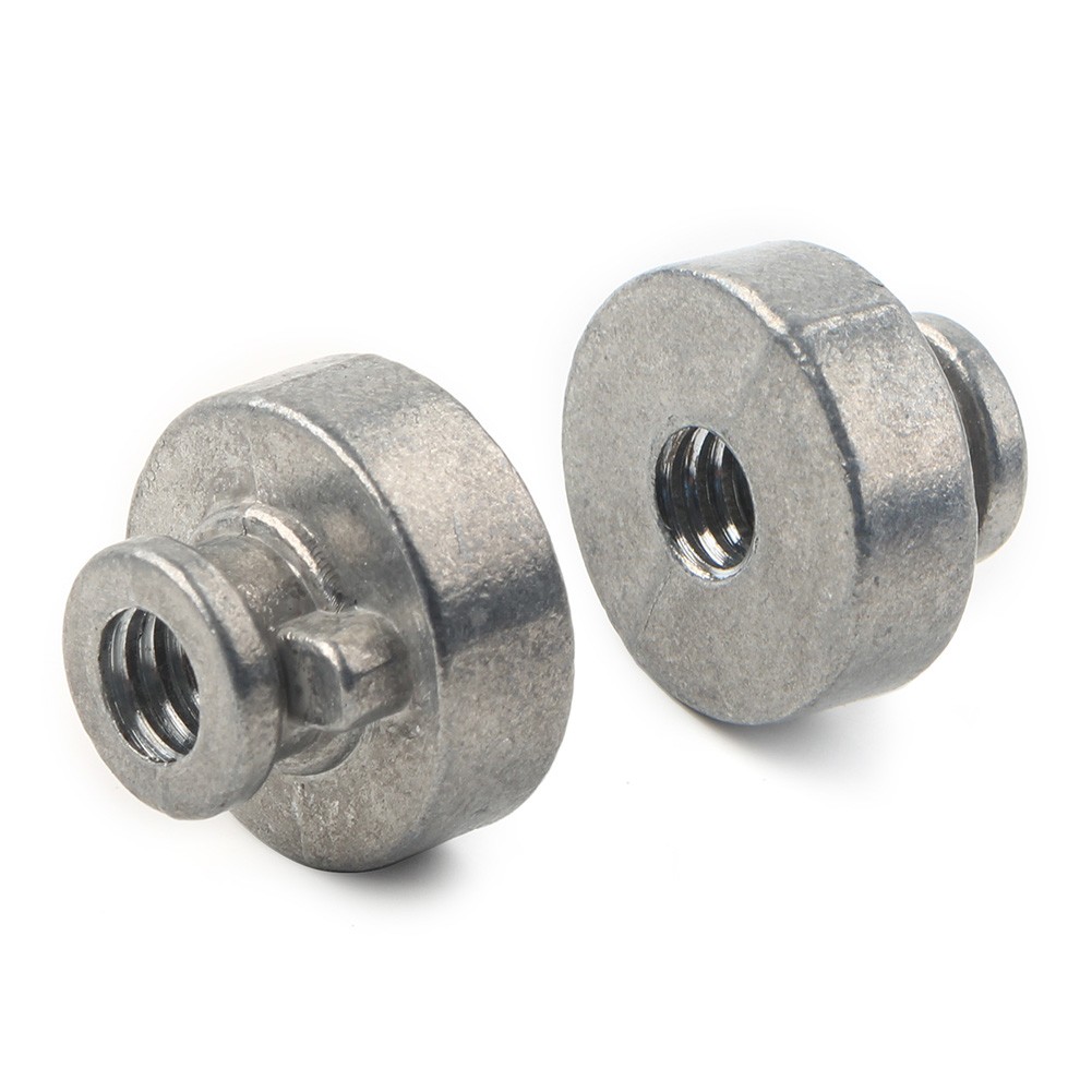2 PCS Rear Fender Passenger Seat Bolt Tab Screw Knob Cover For Harley 1996-2021