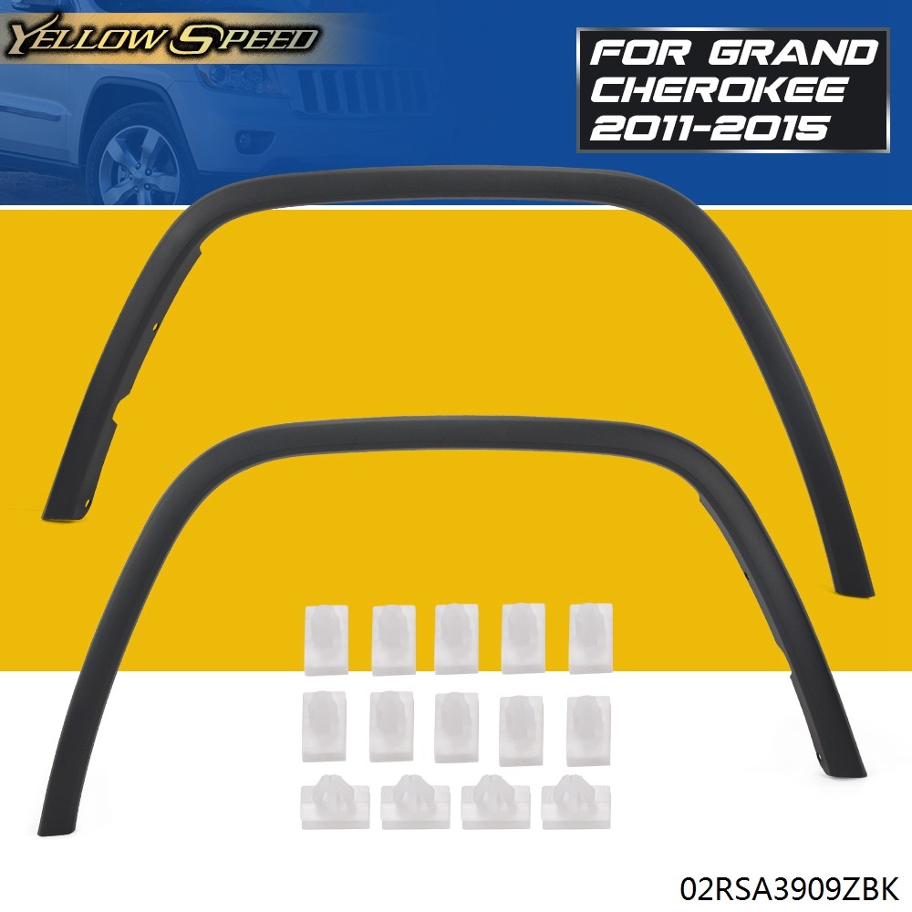 Front Fender Flares Pair or Left or Right Fit For Jeep Grand Cherokee 2011-2017