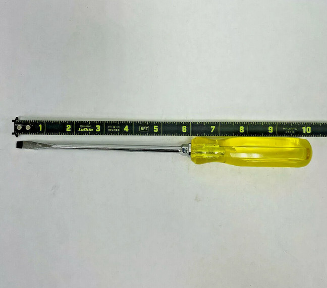 Proto 9607C 10″ Flat Screwdriver, Made in USA