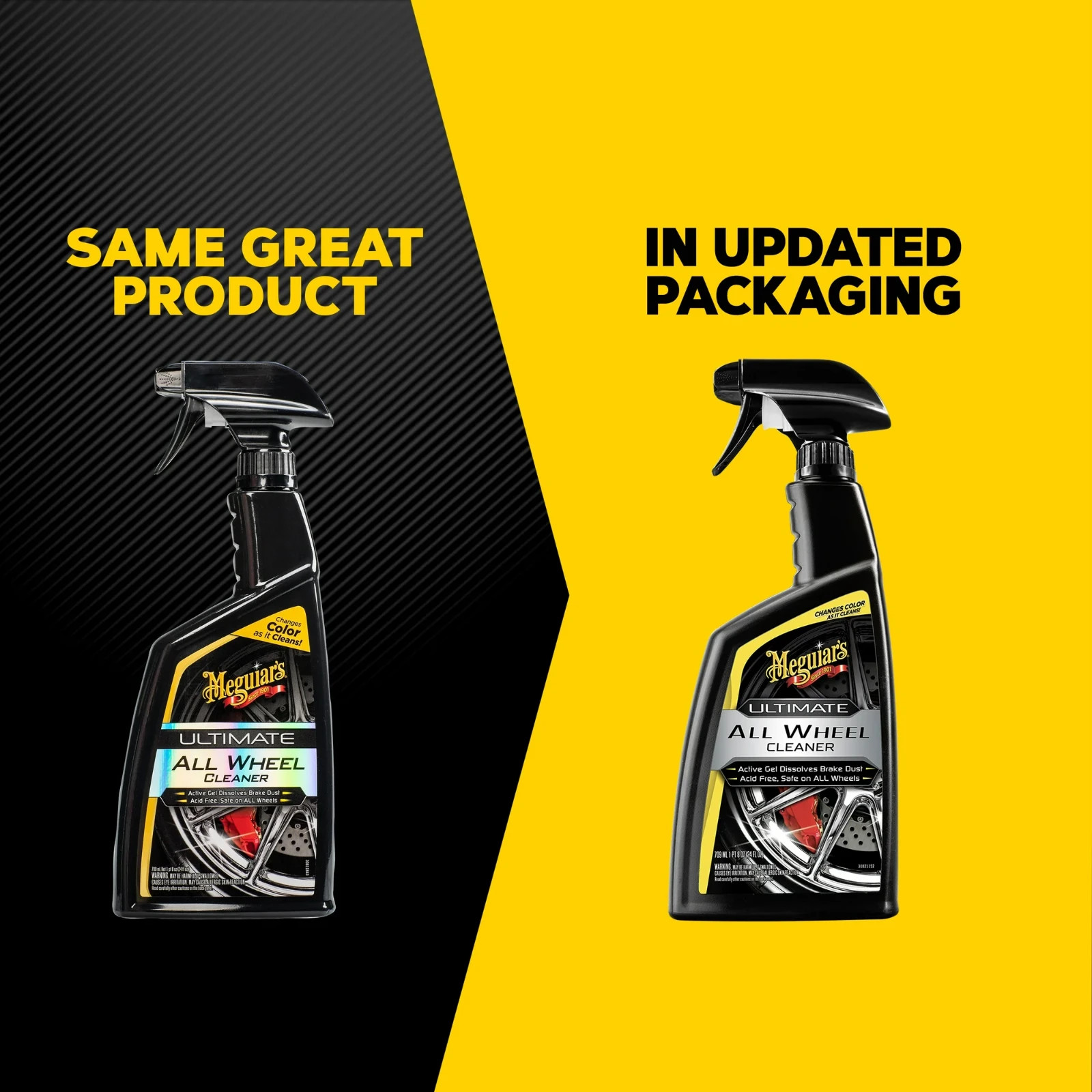 (2 Pack) Meguiar’s Ultimate All Wheel Cleaner, G180124, 24 oz, Spray, Free Ship