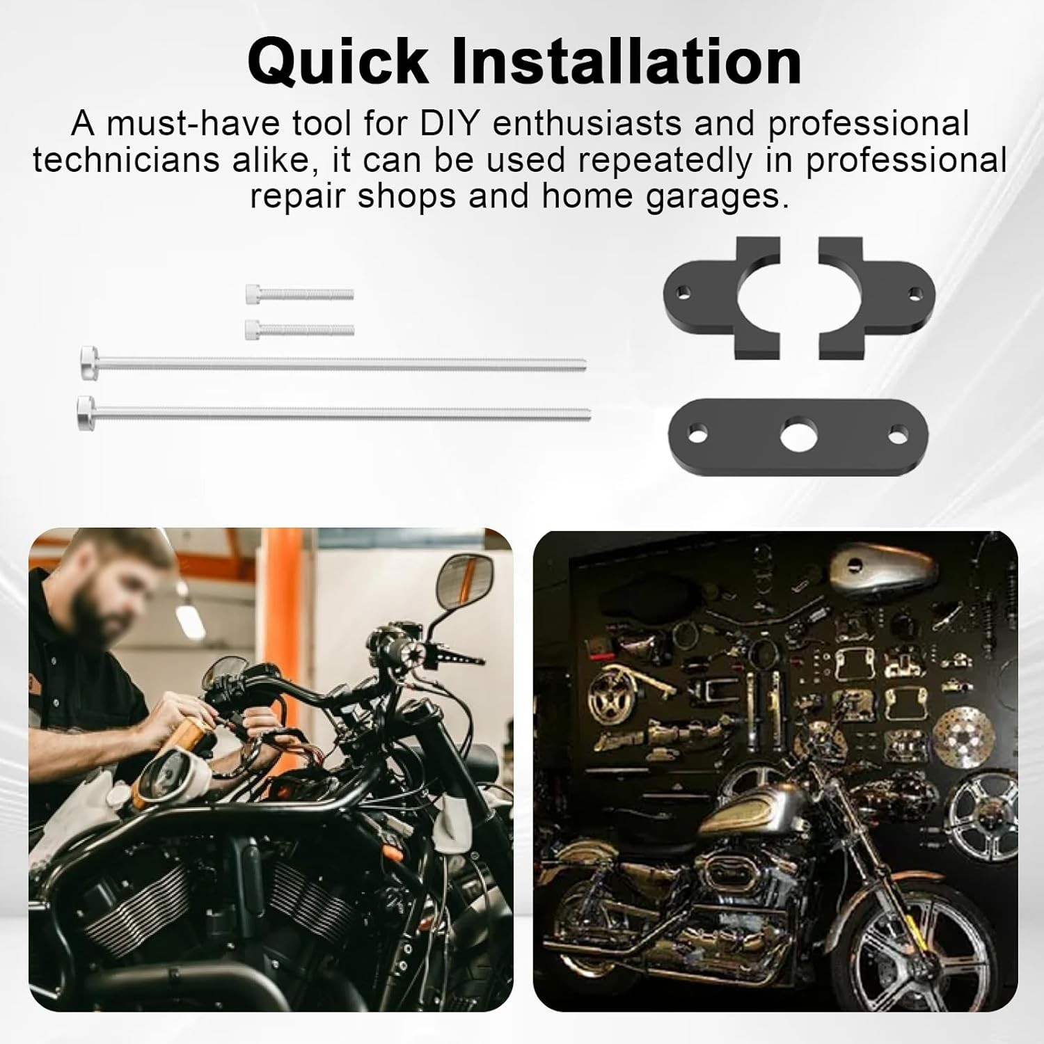 49mm Fork Cap Installation Tool Compatible with Harley Davidson Touring FLH/FLT