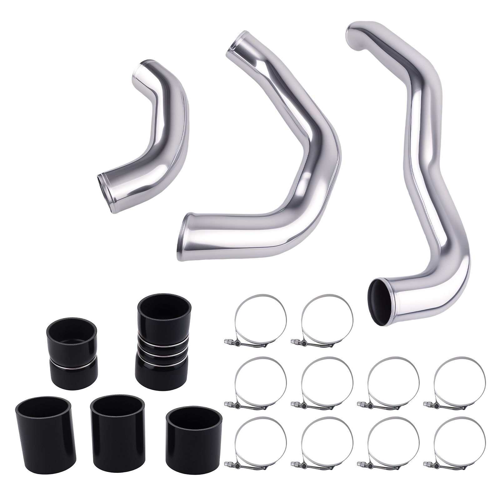 Hot & Cold Side Intercooler Pipe Kit for Ford 6.4L Powerstroke Diesel 2008-2010