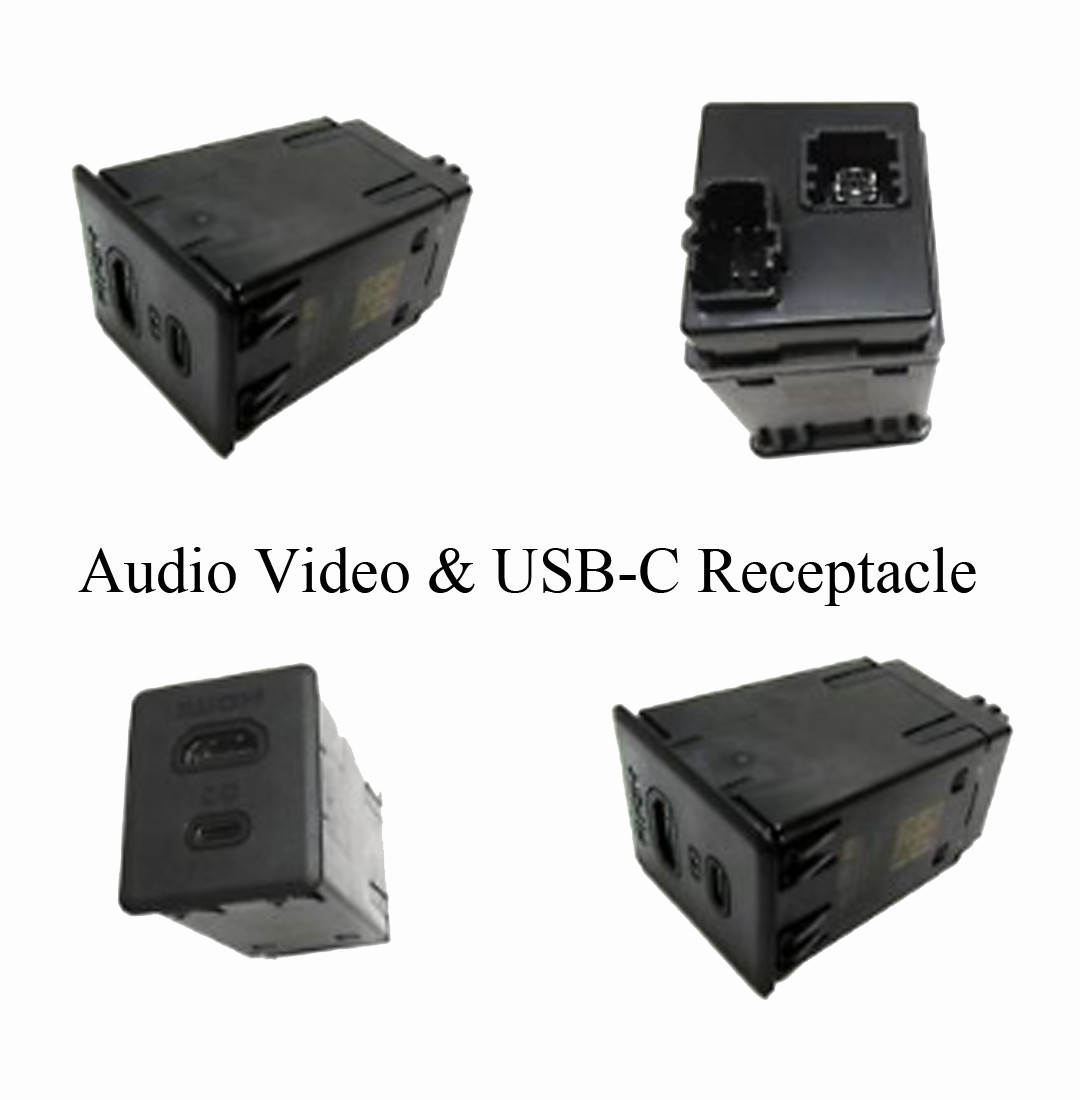 86530582 OEM New Audio Video & USB-C Receptacle Escalade Chevrolet GMC