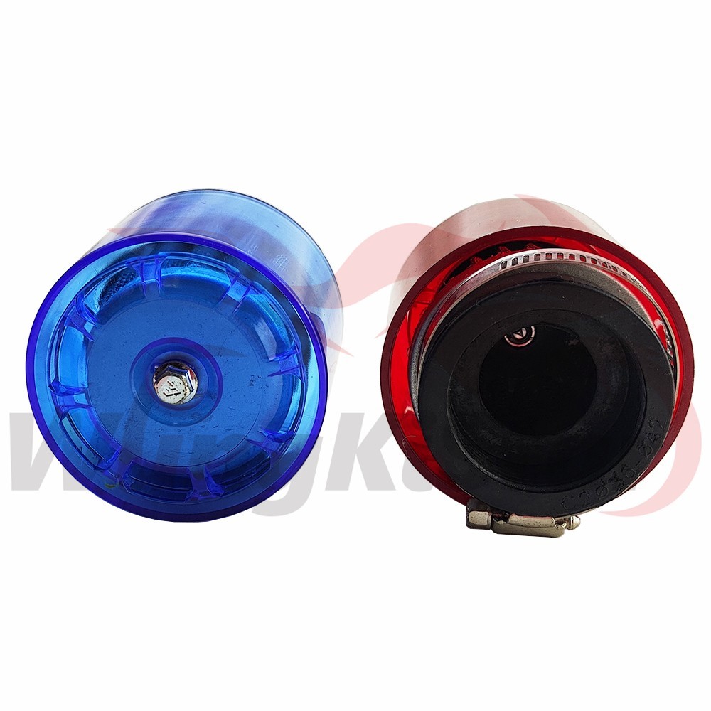 Plastic Waterproof Motorcycle Auto Car Carbureter 42mm/1.65In Air Filter Cleaner