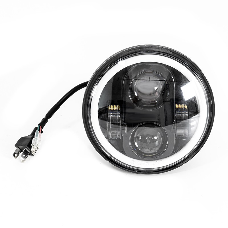 5.75″ LED Headlight Projector Fit For Harley Davidson Sportster XL 1200/883 US
