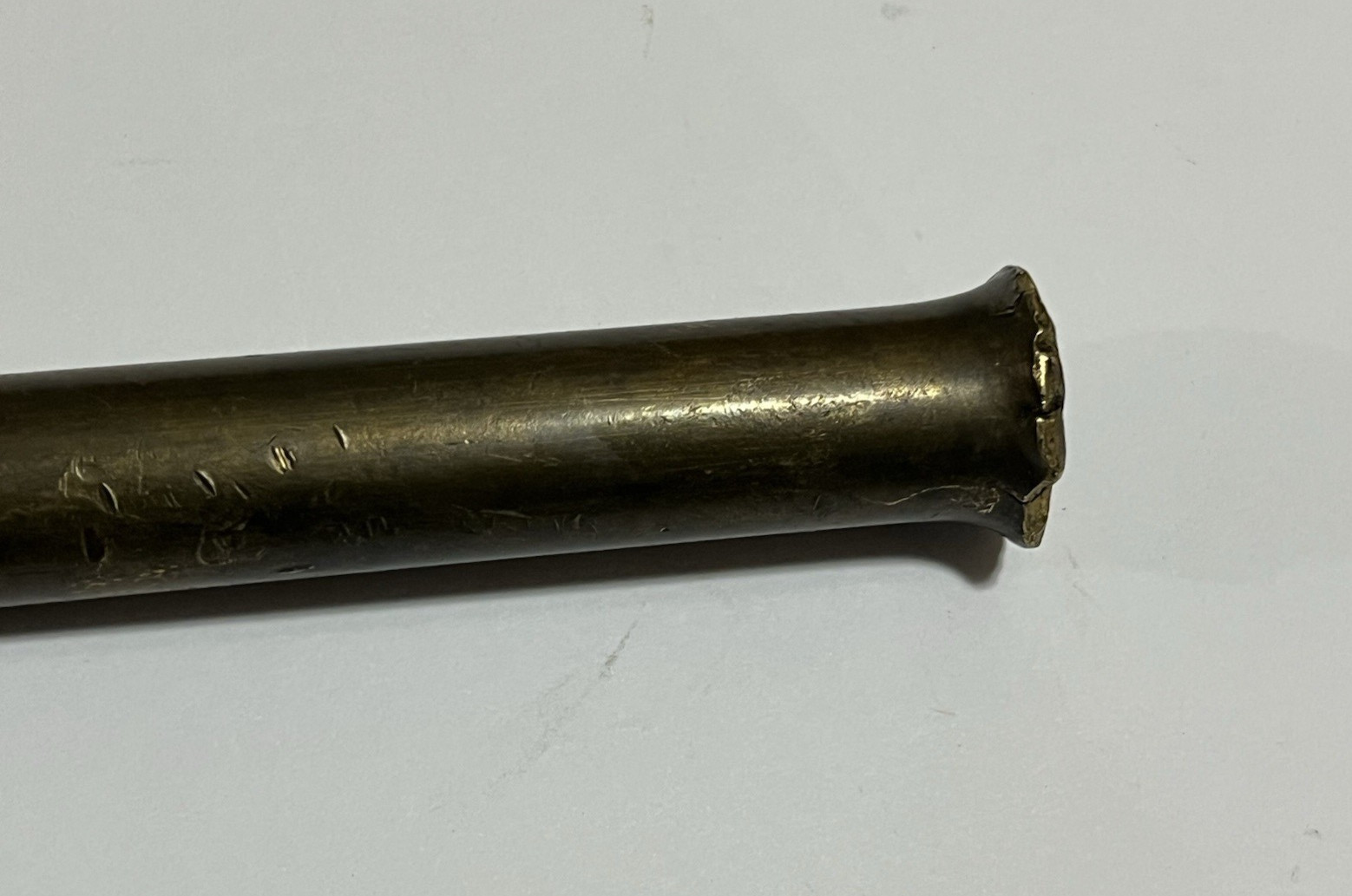 Brass Bronze Drift Punch 3/4 Round Shank Square Tip 6-1/2″ Long No Spark