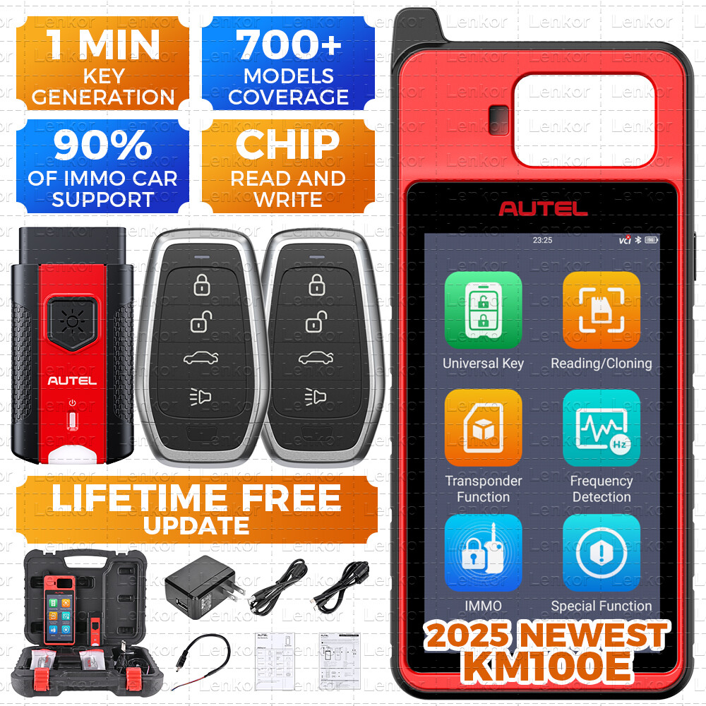2026 Autel MaxiIM KM100 Key FOB PROGRAMMING Key Generation IMMObilizer 60S