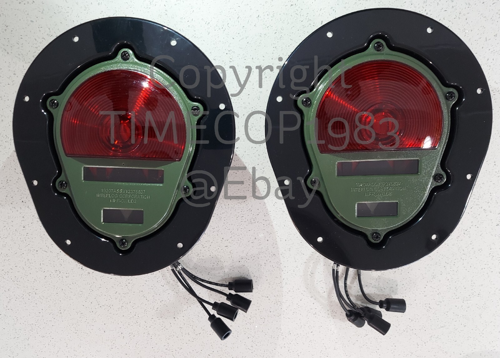 HUMVEE TAIL LIGHT KIT OEM Complete Kit HMMWV AM General M998 M1123 M1152