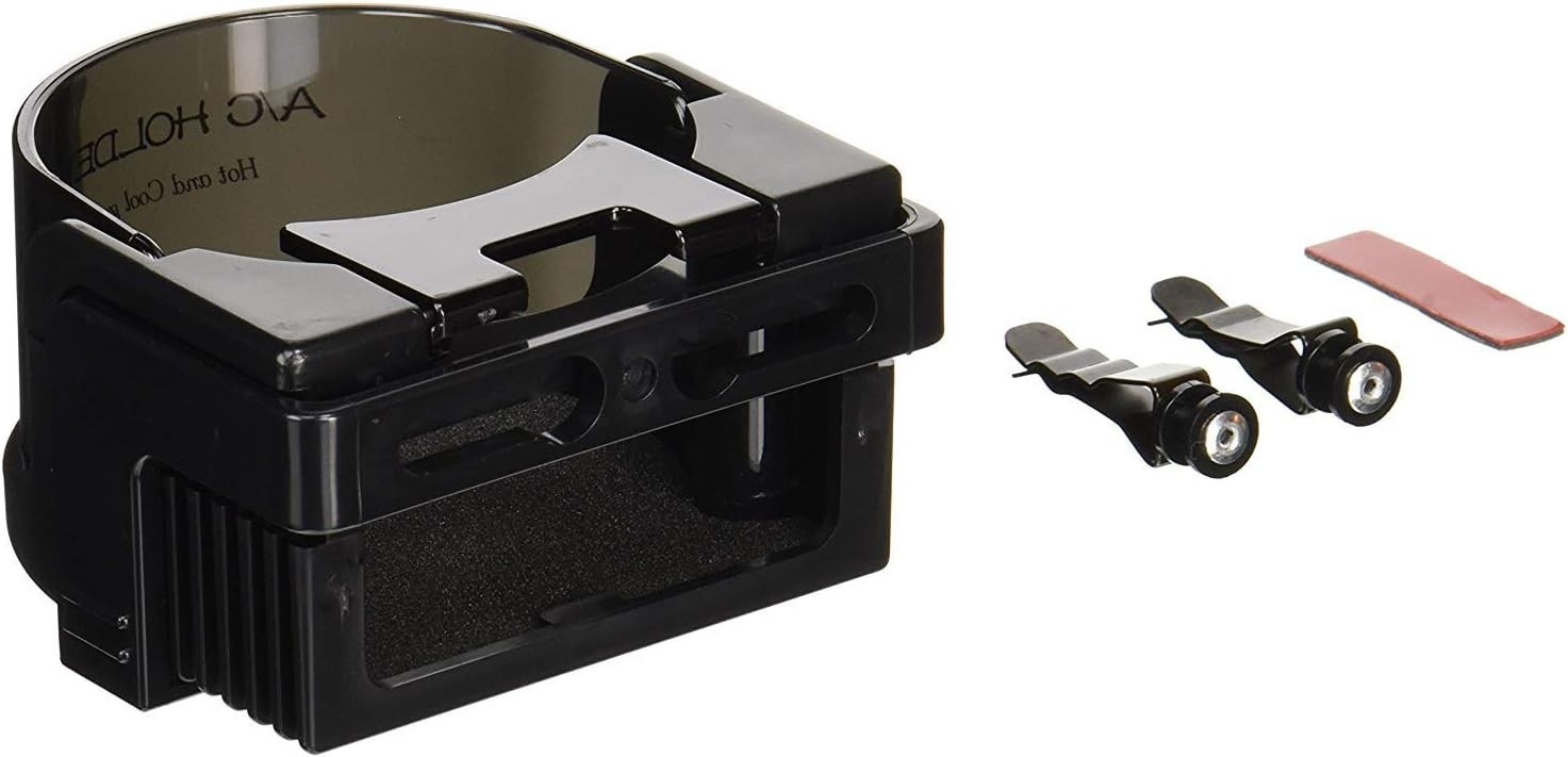 Compact A/C Vent Cup Holder with Clips – Ultimate Drink Temperature Control