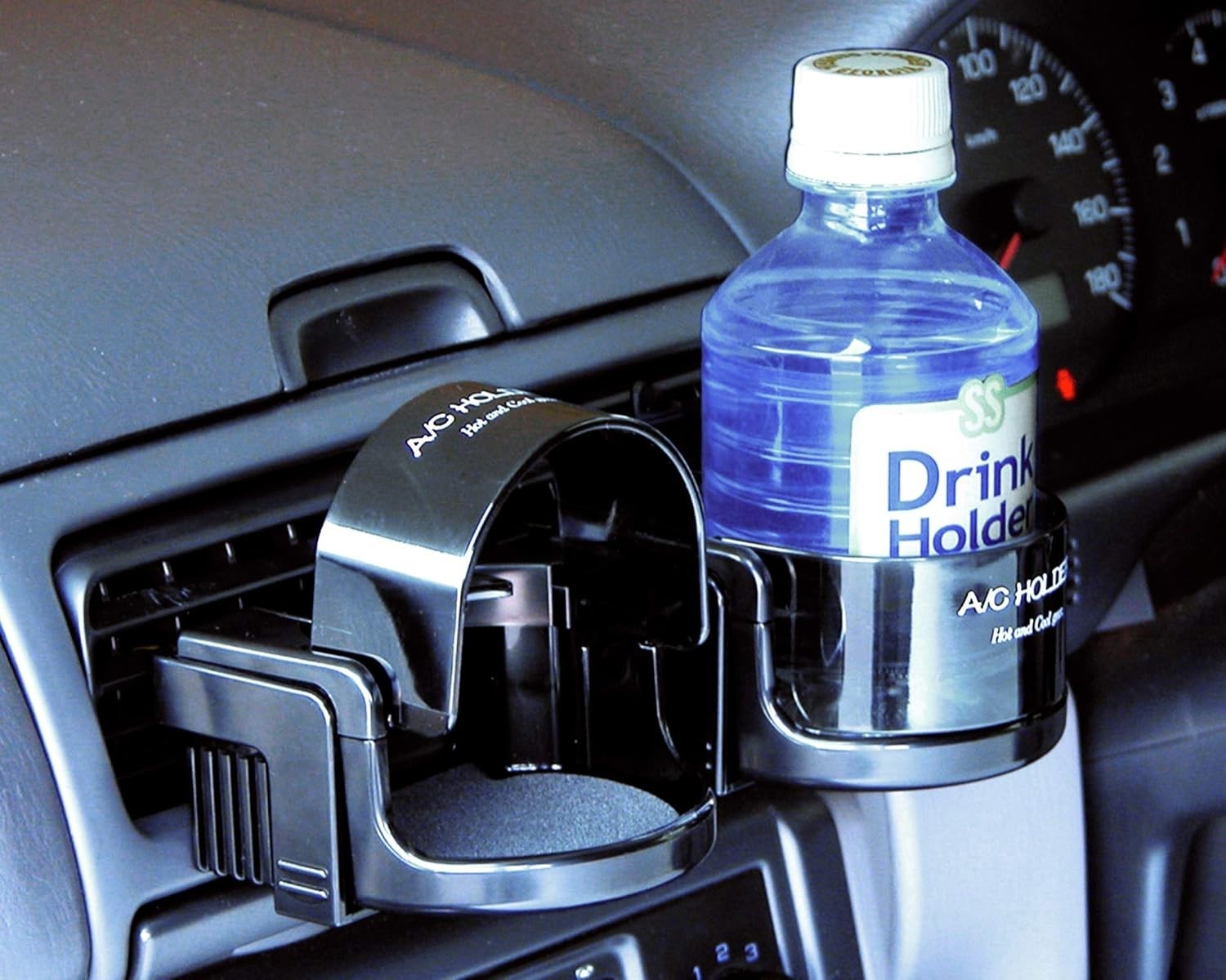 Compact A/C Vent Cup Holder with Clips – Ultimate Drink Temperature Control