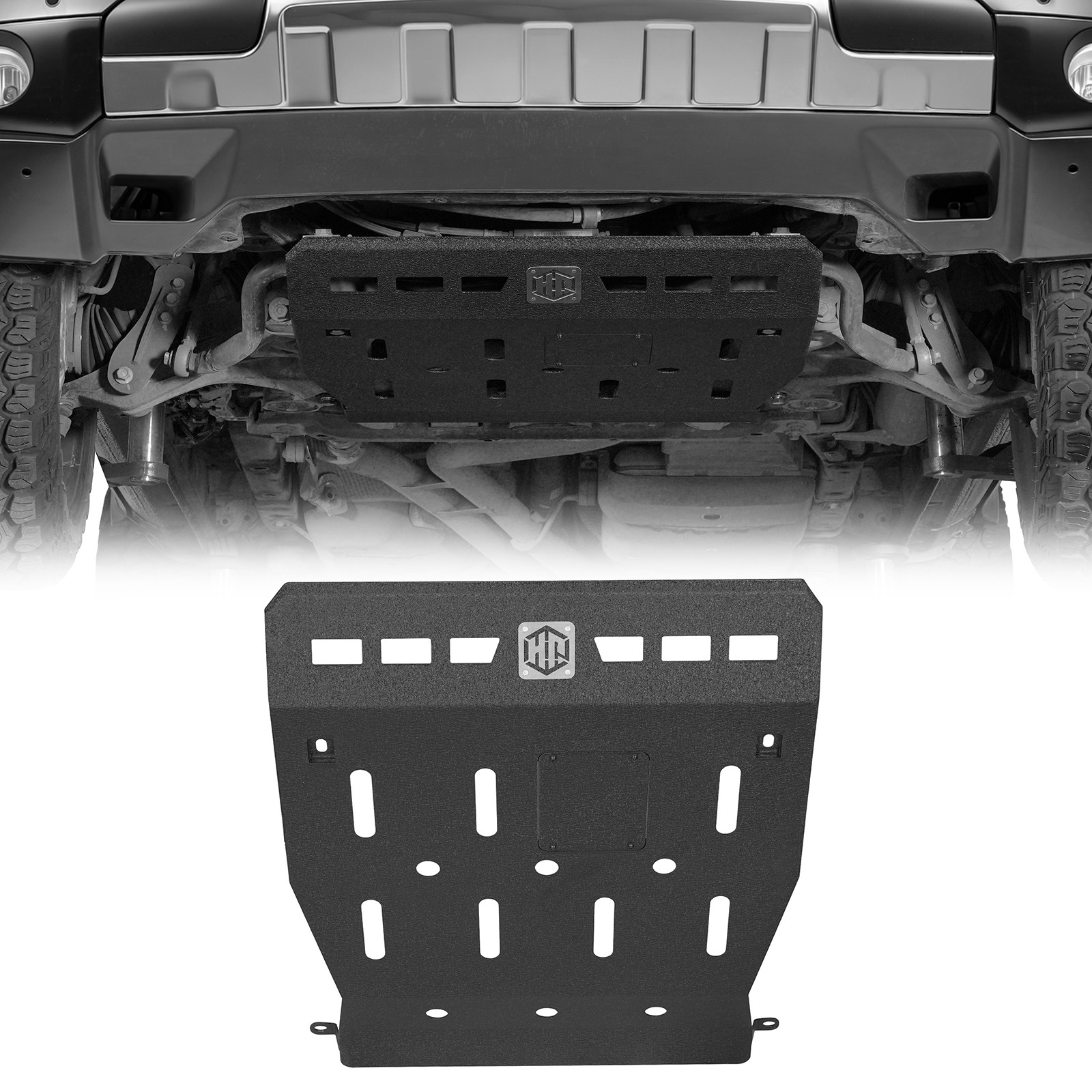 Steel Front Engine Skid Plate Guard Protection Fit Cayenne 955 957 958 2003-2018