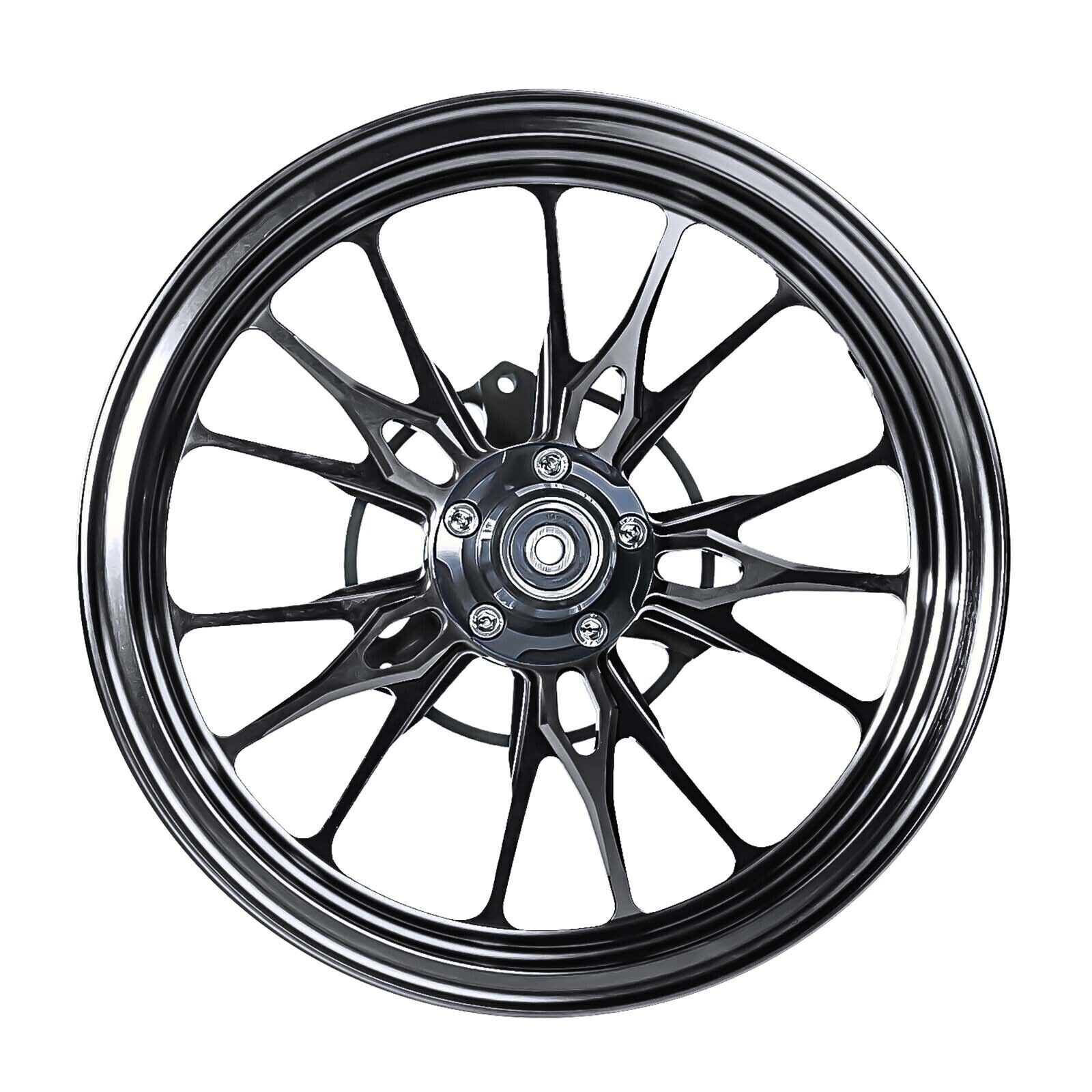 MOS GR15 Forged Aluminum Alloy Rims Wheels for Yamaha Zuma 125 2022-2025 Black