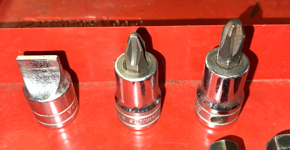 SNAP-ON TOOLS 12 PIECE 1/2 DRIVE IMPACT DRIVER SET PIT3120EB