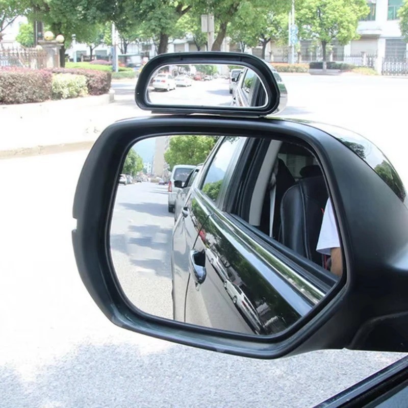 Adjustable Blind Spot Mirror | Wide Angle Convex Car Side Rear View Mirror