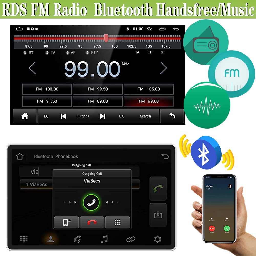 For 2008-2012 Buick Enclave Android 14.0 Apple Carplay Car GPS Stereo Radio