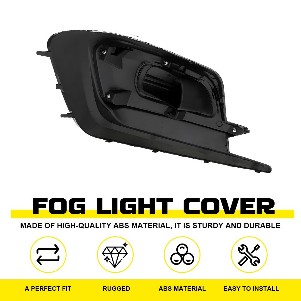 1PC/SET Fog Light Cover Bezel Fits Subaru Legacy 2018-19 Right Side High Fitment