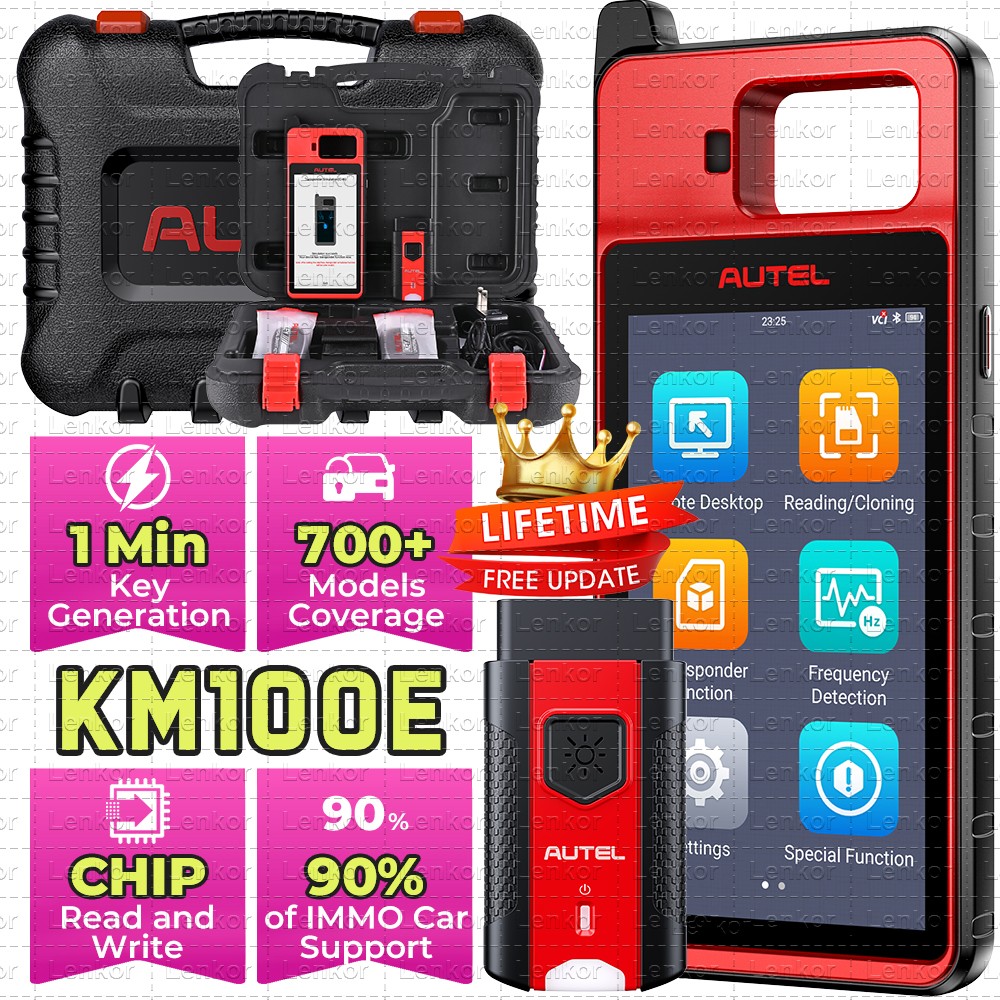 2026 Autel MaxiIM KM100 Key FOB PROGRAMMING Key Generation IMMObilizer 60sFaster