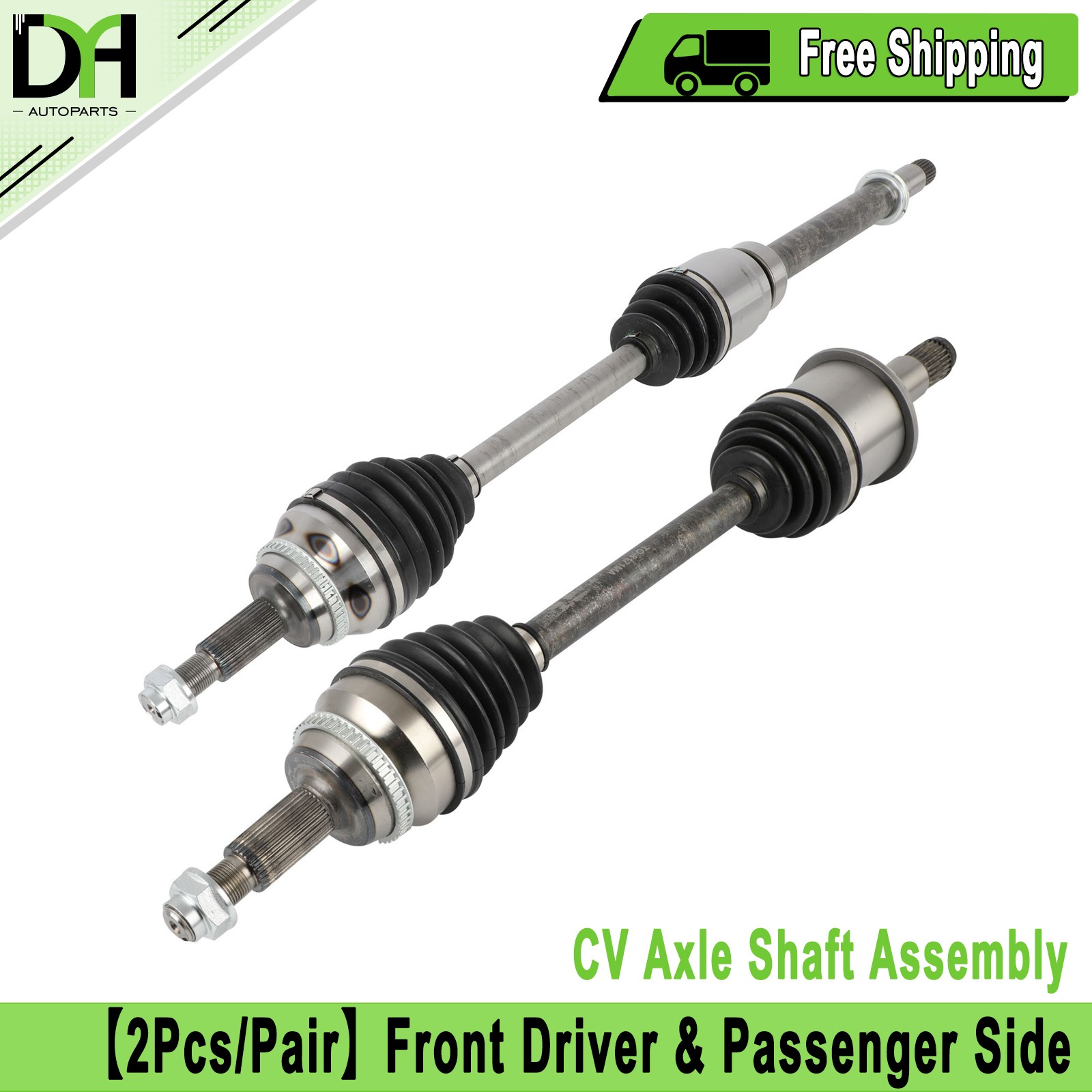 FWD Front Left & Right CV Axle Shaft Assy For Toyota Sienna 2004-2010 3.3L 3.5L