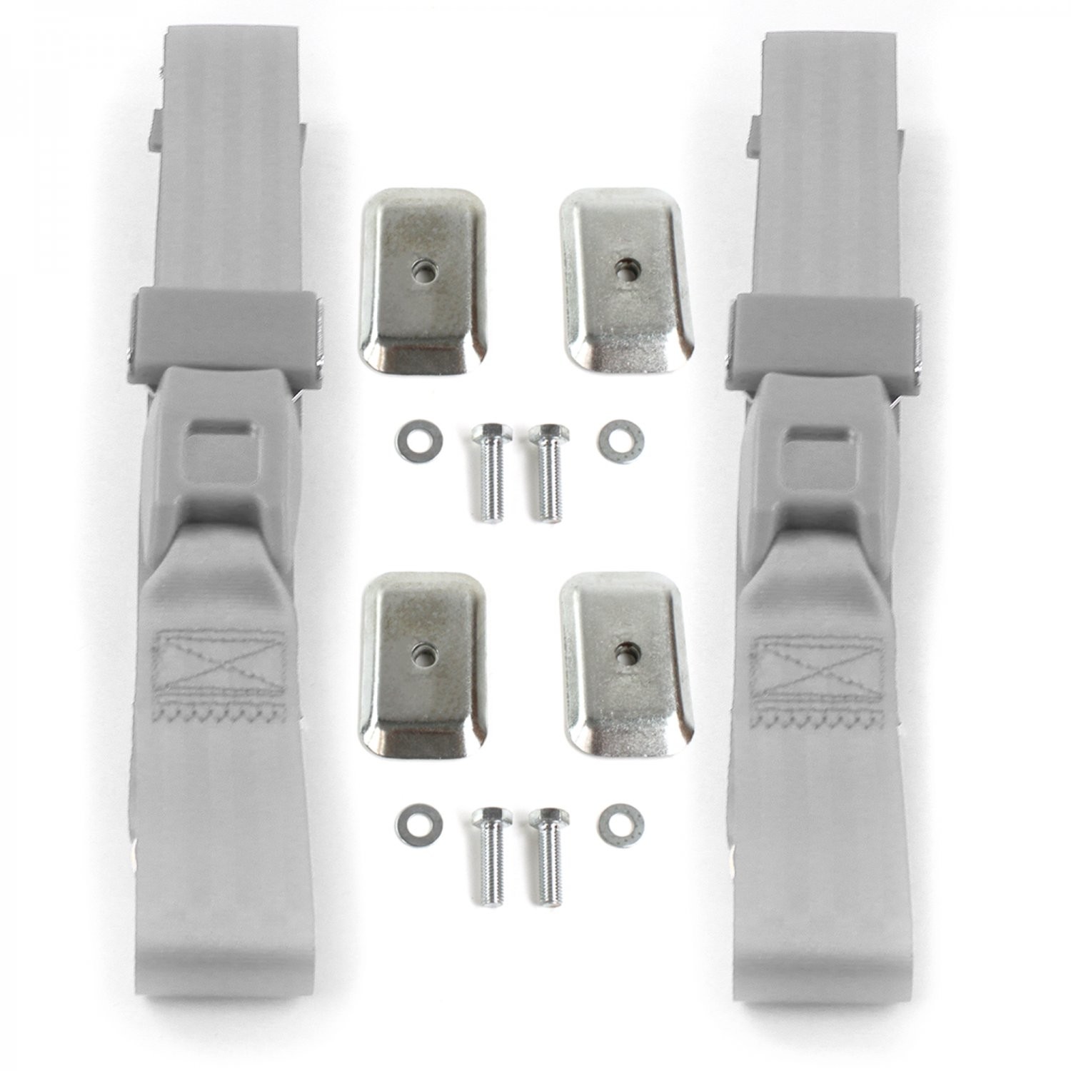 Ford Fairlane 1970 Standard 2pt G/G Belt Kit w/Brackets-2 Belts