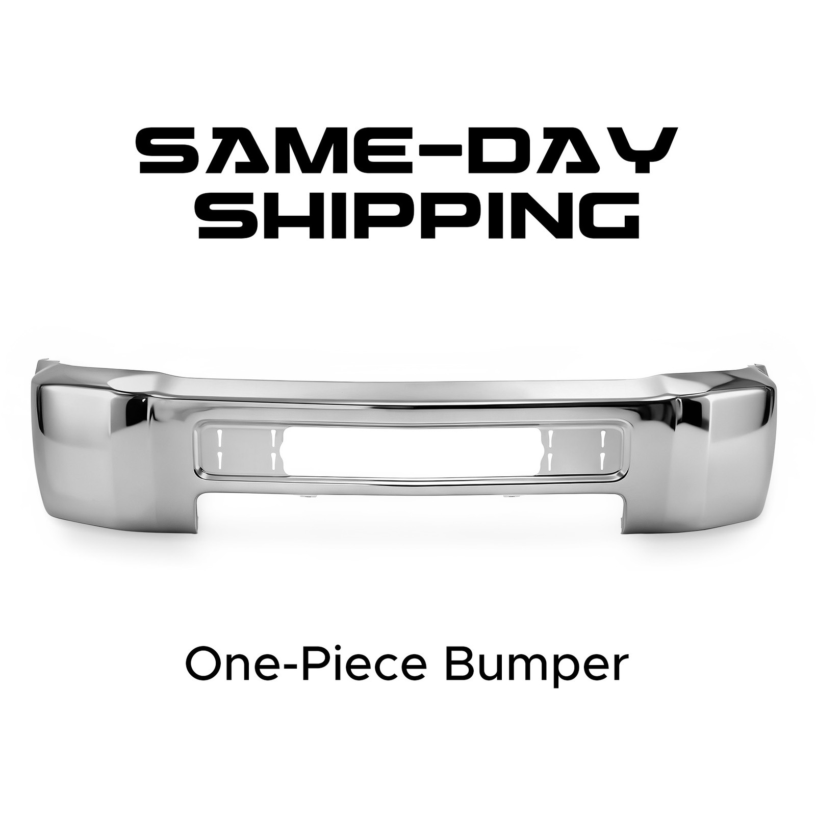 Chrome Steel Front Bumper Face Bar Fit 2015-2019 Chevy Silverado 2500 3500 HD