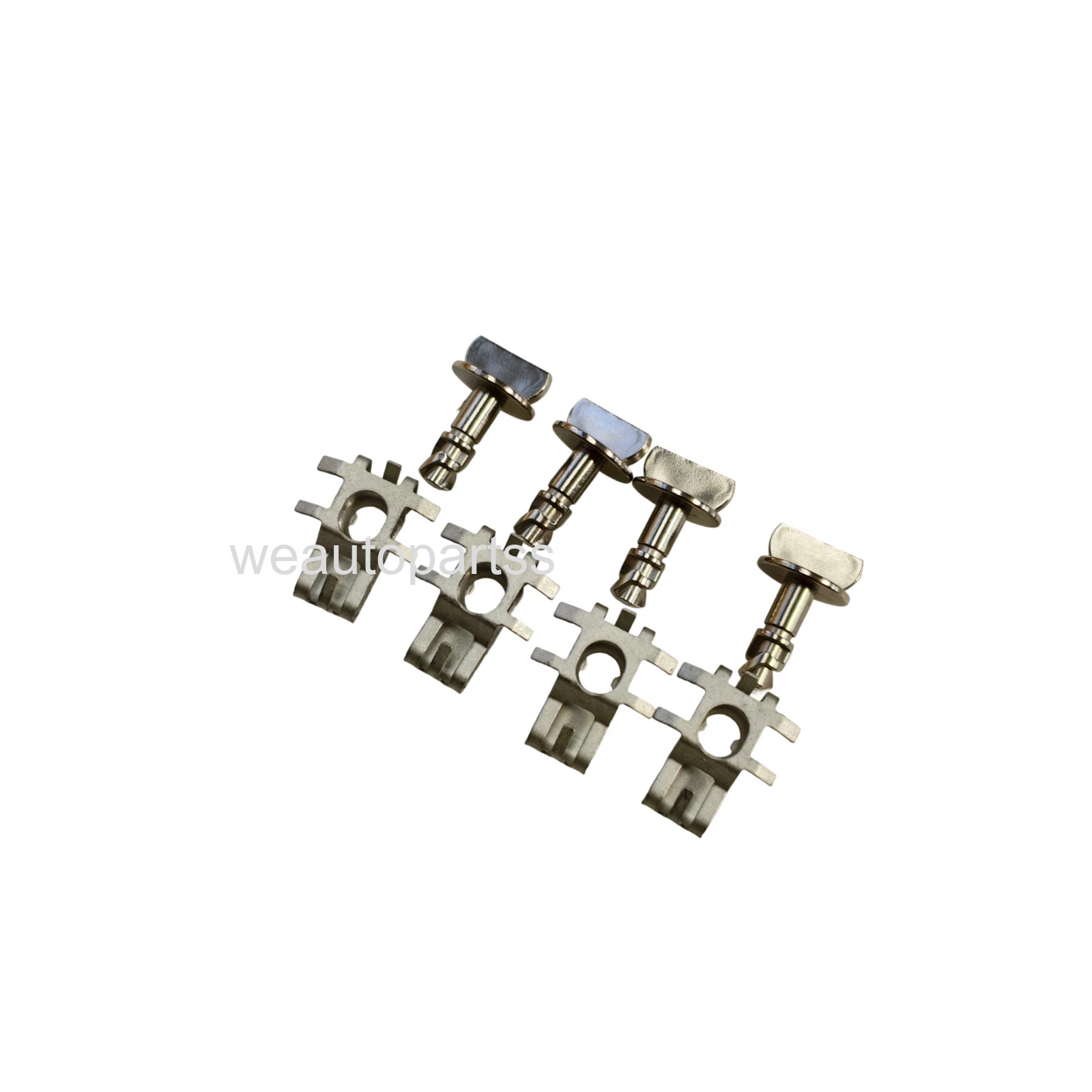 4 Engine Shield Cover Thumb Pins Nuts For Ford F150 Edge Explorer BB5Z-00817-A