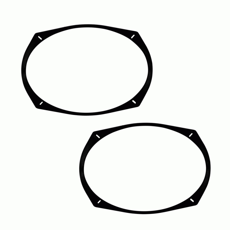 Metra 82-6902 Stackable Spacer Universal 1/2″ High-Temp 6×9″ ABS Plastic Speaker