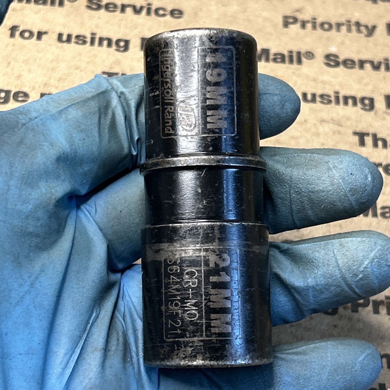 Ingersoll Rand IR S64M19F21 1/2″ Drive 21mm 19mm Metric Flip Socket CR-MO