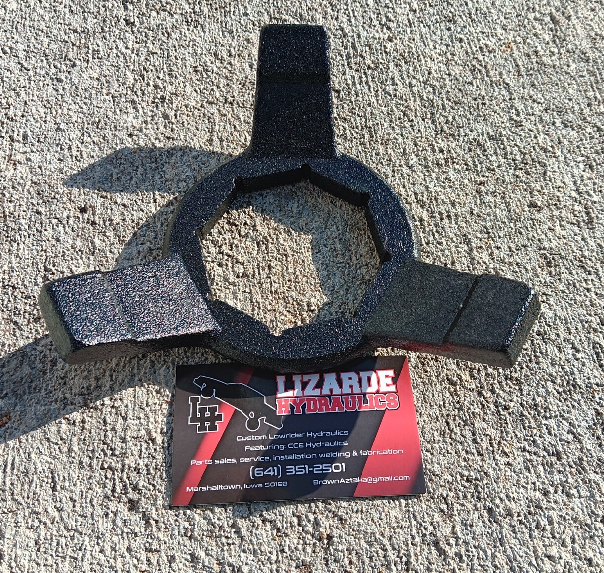 Wire Wheel Small “HEX” knockoff wrench *1 pcs